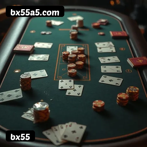 bx55 bônus R$5.000 + 500 giros - Rollover 35x, prazo 30 dias, 38% taxa conversão